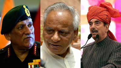 Padma Vibhushan for Gen Rawat, Kalyan; Bhushan for Ghulam Nabi