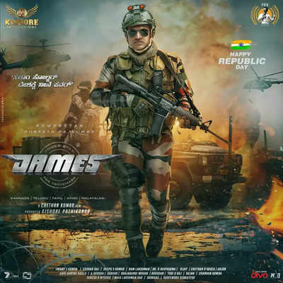 Revealed: Puneeth Rajkumar's army officer look in James