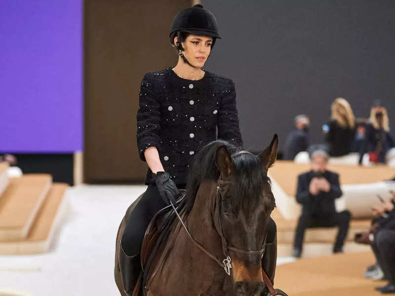 Grace Kelly’s granddaughter appears on horseback for Chanel