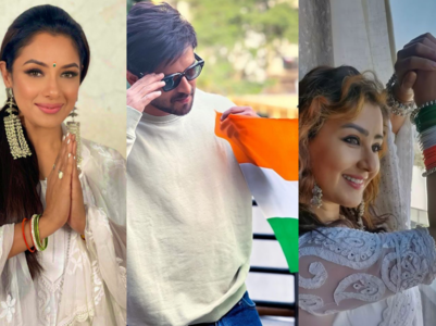 TV celebs sport the tricolour on R-day