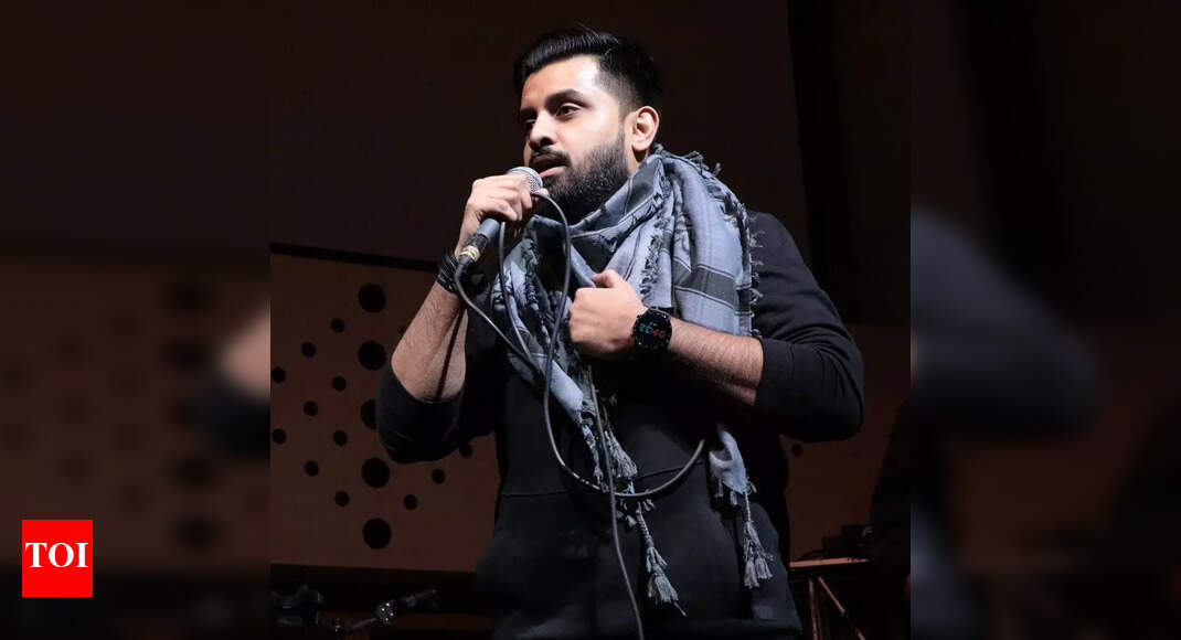 A 'rap' on the knuckles: Agaahi Raahi on his latest single - Times of India