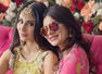 Stylish guests at Mouni- Suraj's pre-wedding festivities