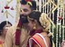Decoding Mouni-Suraj's wedding look