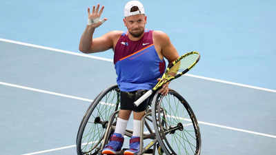 Wheelchair great Dylan Alcott bows out with Australian Open final defeat
