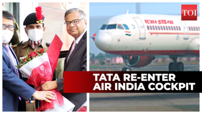 ‘Welcome to Air India’s future’: First in-flight announcement as Maharaja returns to Tata Group