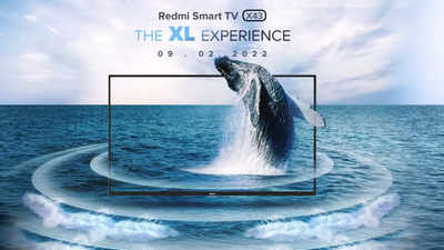 Redmi Smart TV X43 to launch in India on February 9