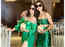 New bride Mouni Roy stuns in a green satin outfit as she parties in Goa with friends after wedding with Suraj Nambiar - See pic