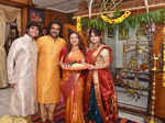 Upendra, Priyanka and kids Ayush and Aishwarya for Sankranti shoot