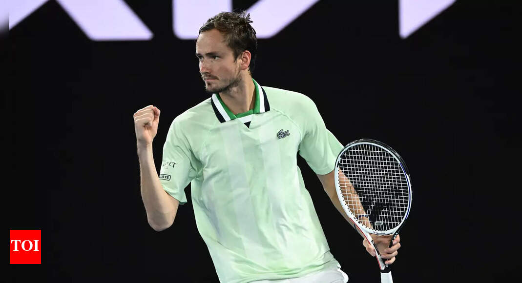 Aus Open: Medvedev beats Tsitsipas to set up Nadal date in final