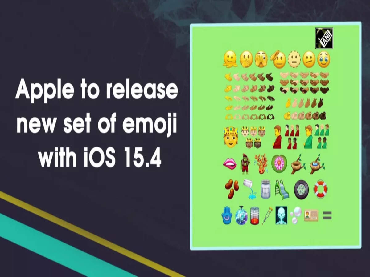 First Look: New Emojis in iOS 15.4