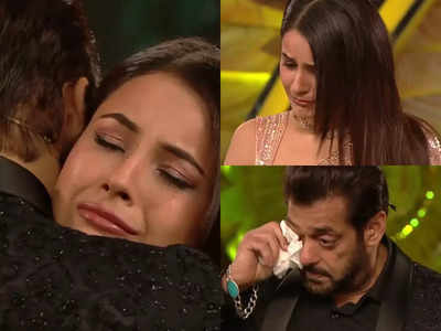 Bigg Boss 15 Grand Finale: Shehnaaz Gill and Salman Khan break into tears remembering the late Sidharth Shukla; watch