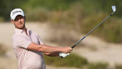 Golfer Justin Harding