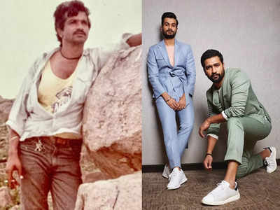 Sham Kaushal shares a throwback pic from his stuntman days; fans can't decide if Vicky Kaushal or Sunny Kaushal look more like him