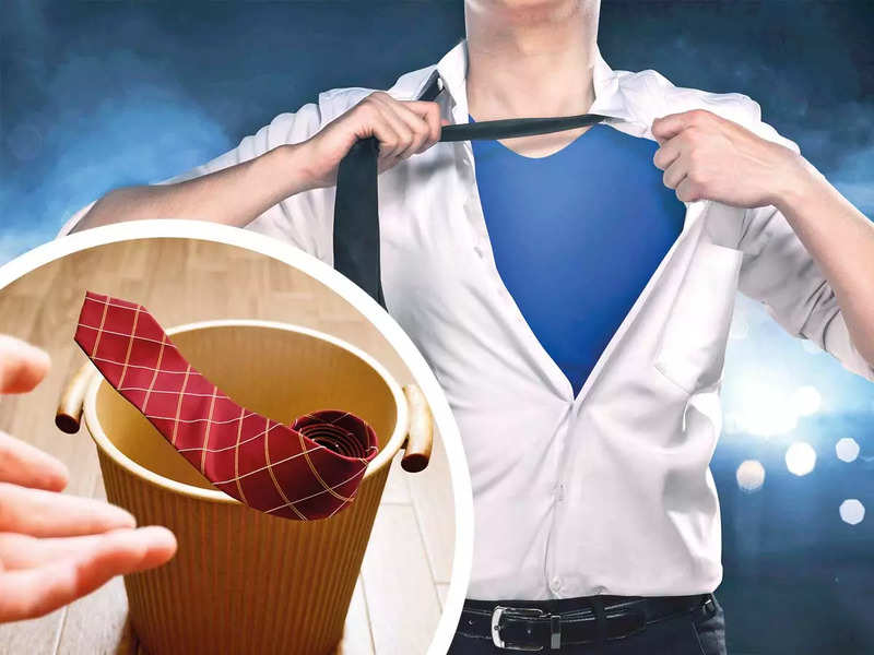 Are neckties going extinct? - Times of India