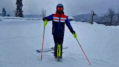 Skier Arif Khan eyes top-30 finish at Beijing Winter Olympics