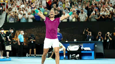 Rafael Nadal's journey to a men's record 21 Grand Slam titles