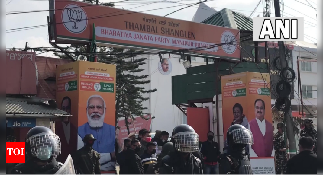 Poll round-up: Protests in Manipur; Channi to fight from two seats