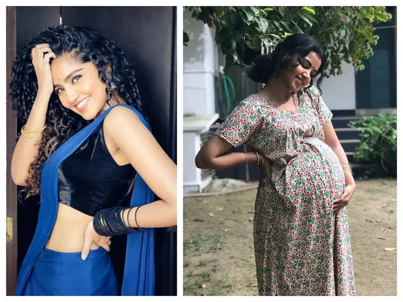 Pics: Anupama Parameswaran shares a picture sporting a fake baby bump, fans  reactions are hilarious | Malayalam Movie News - Times of India