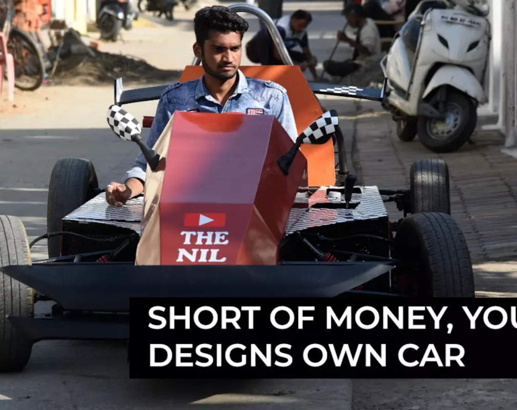 
Nagpur youth builds own car using parts sourced from scrap dealers, garages
