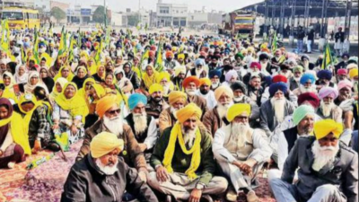 Farmers protest against Centre in Punjab, Haryana, say promises remain unfulfilled