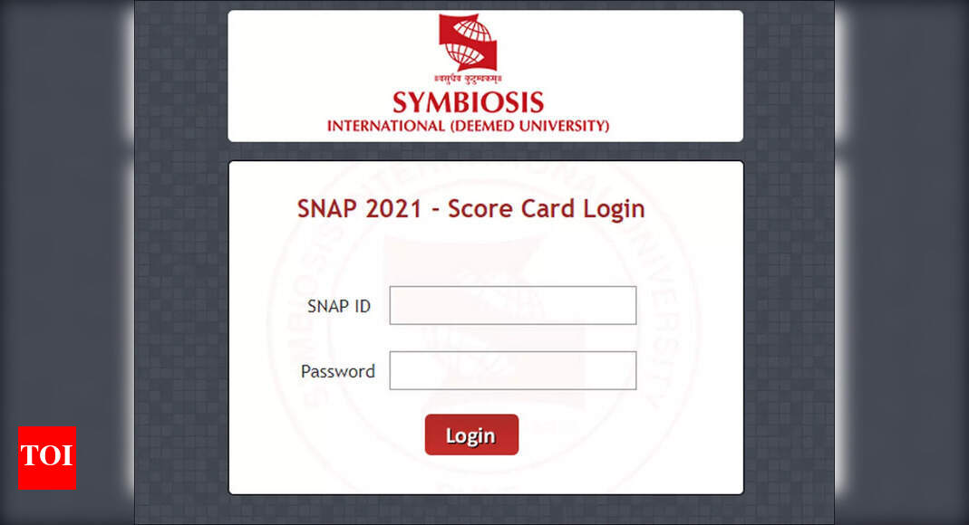SNAP Result 2021 Declared at snaptest.org; here's direct link - Times ...