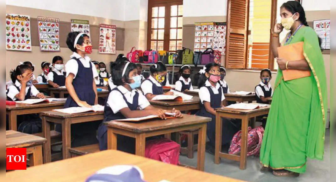 Govt Schools Reopen To Scarce Attendance Pvt Ones Buzzing Coimbatore News Times Of India