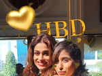 Birthday girl Shamita Shetty stuns in plunging neckline bodycon dress; cuts cake with beau Raqesh and BB15 friends
