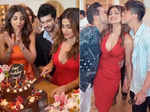 Birthday girl Shamita Shetty stuns in plunging neckline bodycon dress; cuts cake with beau Raqesh and BB15 friends