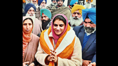 Punjab: Bikram Singh Majithia's wife Ganieve Kaur begins first poll  campaign | Amritsar News - Times of India