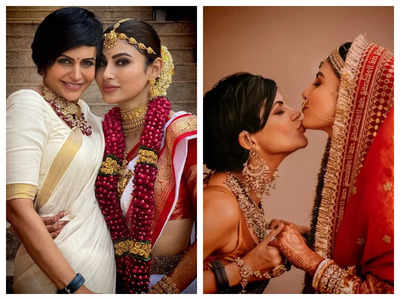Mandira Bedi shares unseen pictures with BFF Mouni Roy from her wedding, calls her 'beautiful inside and out'