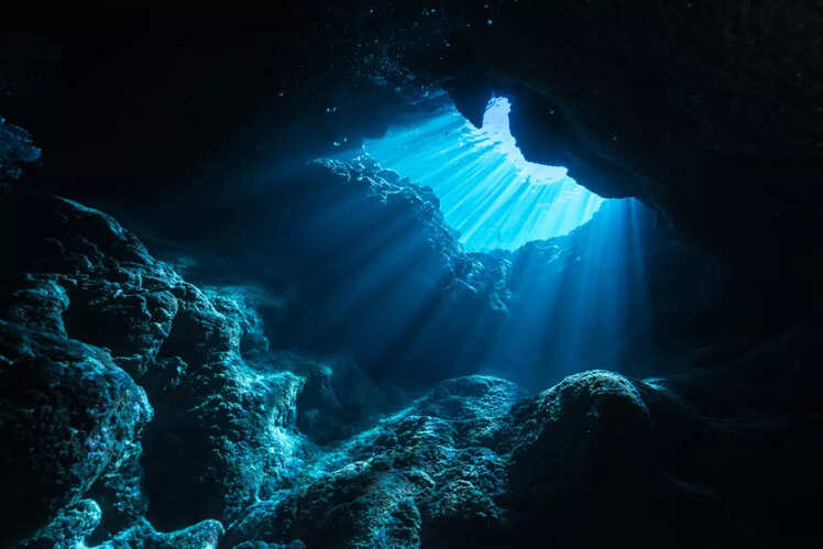 ​Cave diving