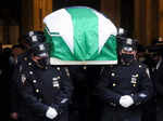 New York: Thousands attend funeral for slain NYPD officer