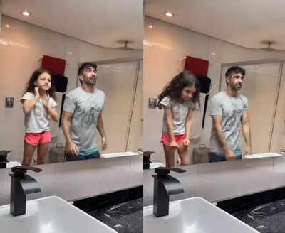 Brazilian father-daughter duo nails 'Kacha Badam' hook steps, watch the