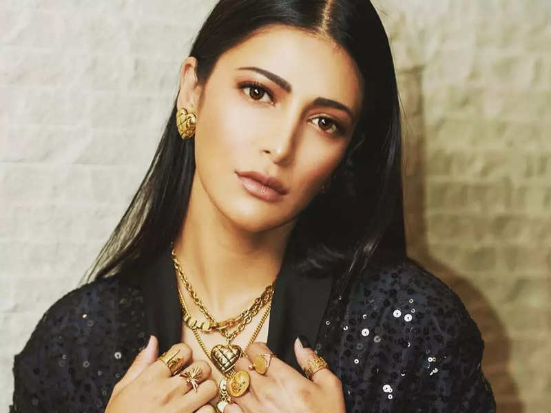 Shruti Haasan on 'Bestseller': It feels serendipitous that Mithun Da was a  part of my acting debut and my first lead OTT series - Times of India