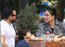 Kareena Kapoor and Saif Ali Khan take little Taimur to school, but not without a quick lunch outing