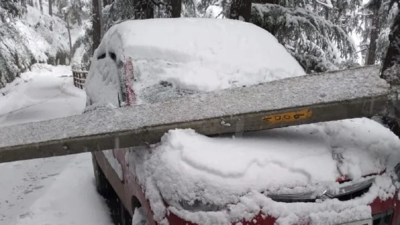 Snowfall blocks 667 roads in Himachal Pradesh