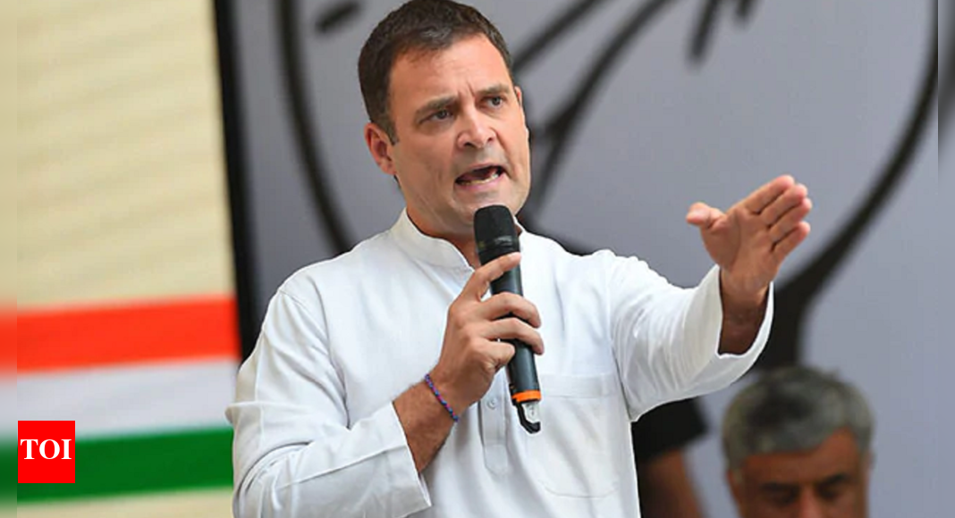Congress: 'A king, not a PM,' says Congress leader Rahul Gandhi in a ...