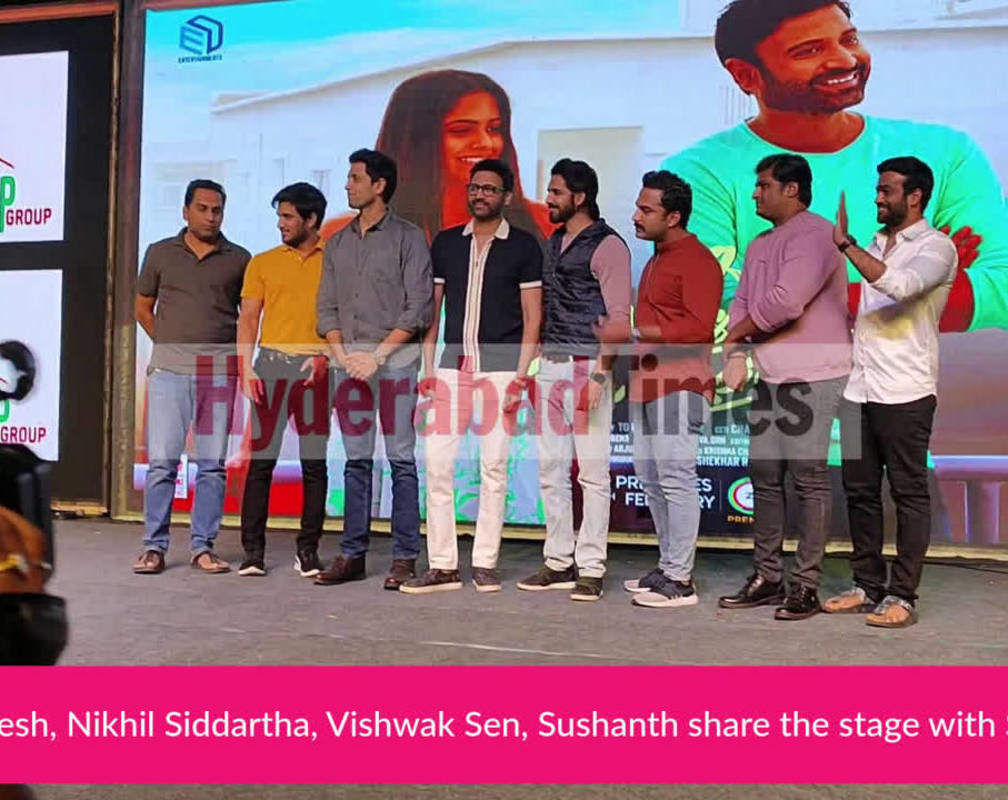 
Tollywood actors share the stage
