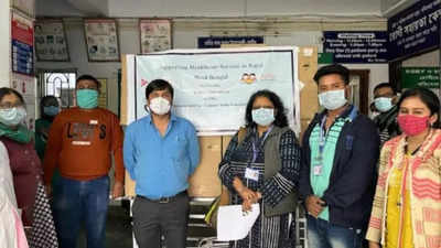 NGO Uddami India Foundation hands over 30 oxygen concentrators to rural hospitals in West Bengal