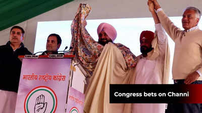 Charanjit Singh Channi is Congress' Punjab CM face