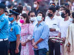 Lata Mangeshkar's funeral: PM Modi, Shah Rukh Khan, Asha Bhosle & others pay last respect at Shivaji Park