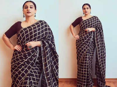 'Sari Queen' Vidya Balan is back and how!