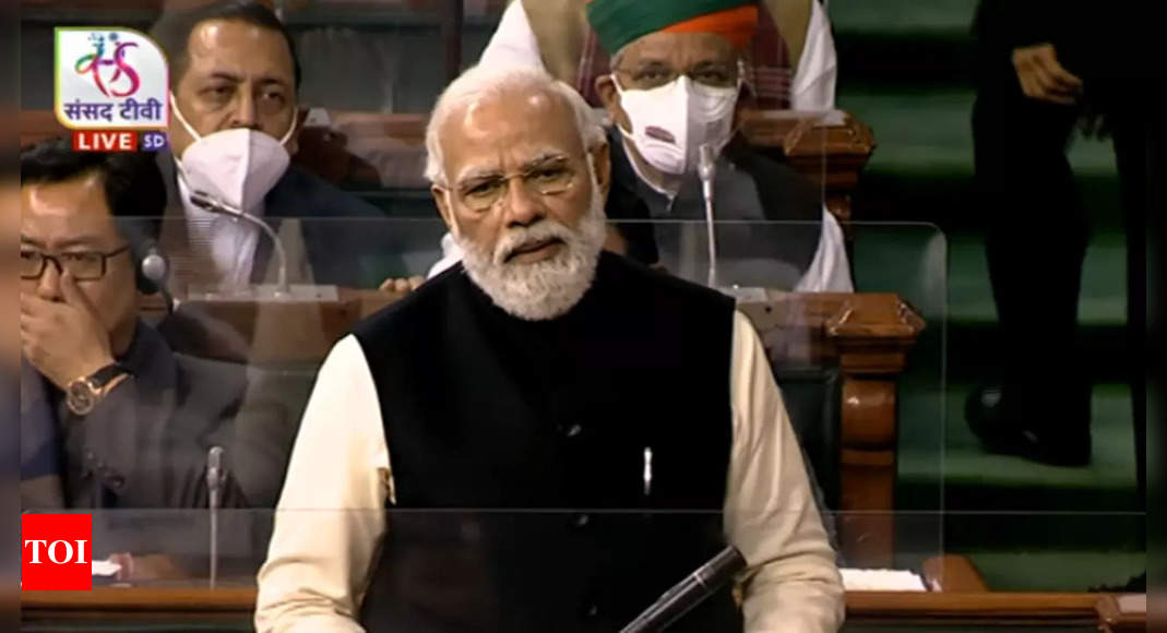 PM Modi's Address In Lok Sabha: Top Quotes | India News - Times Of India