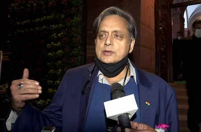 Large portion of PM's speech in Parliament devoted to attacking Congress: Shashi Tharoor