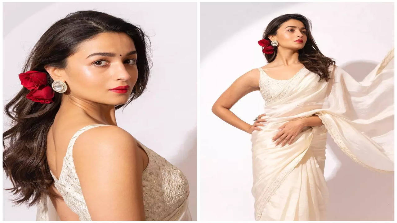 Alia Bhatt channels her inner retro queen as she steps out to promote 'Gangubai  Kathiawadi'- pics