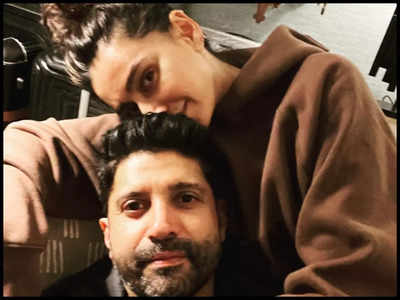 Farhan Akhtar calls soon-to-be wife Shibani Dandekar his 'forever co-traveller' in the latest post; here's what she replied