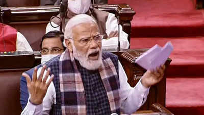 Modi: How PM Modi's Parliament Speech Was Loaded With Assembly Election ...