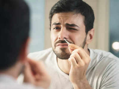 Things you shouldn't use while removing nasal hair - Times of India