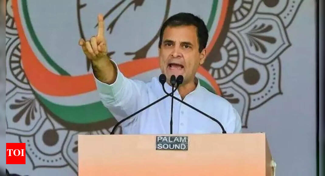 Modi scared of Congress as it has exposed him: Rahul