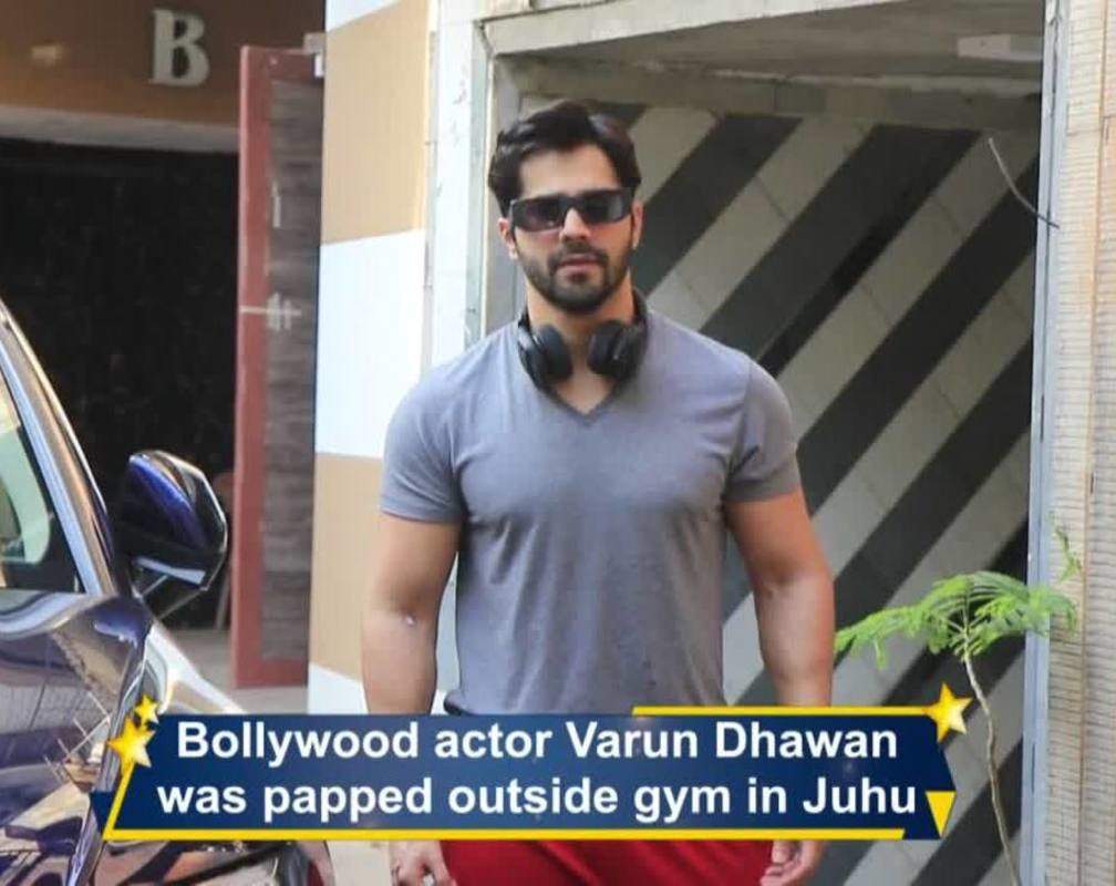 
Varun Dhawan rocks post-workout look
